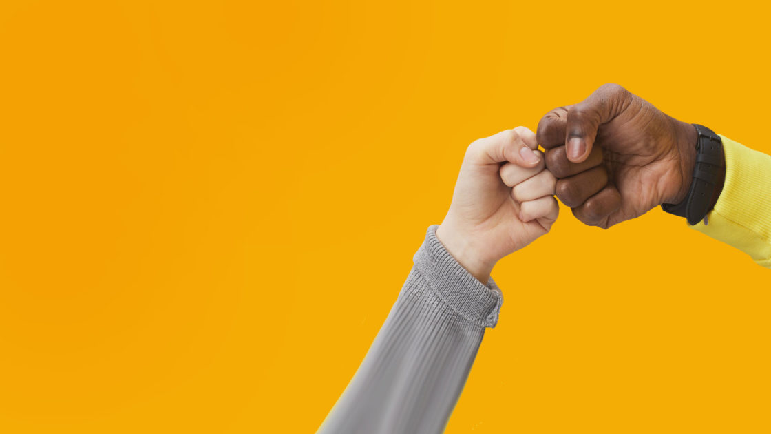 fist bump for Product Marketing and Campaign Management Partnership