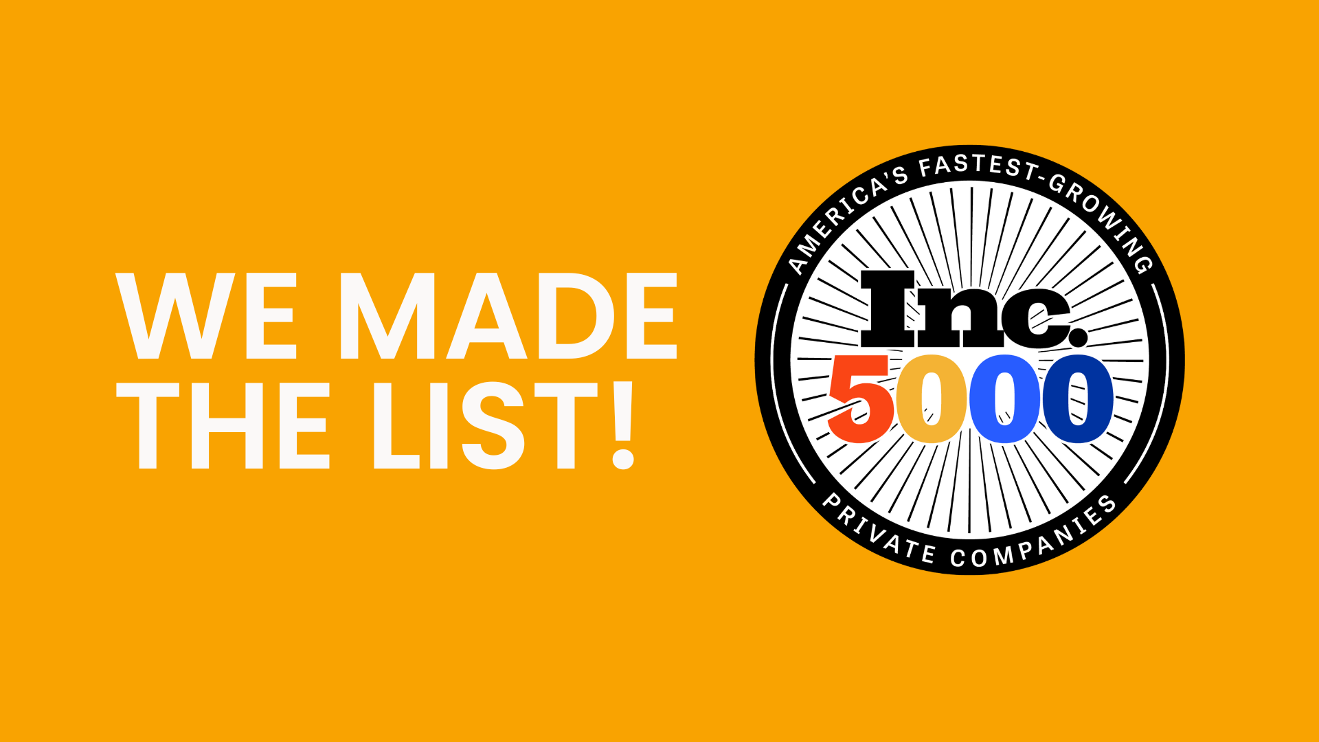 We made the Inc 5000 list Aventi Group