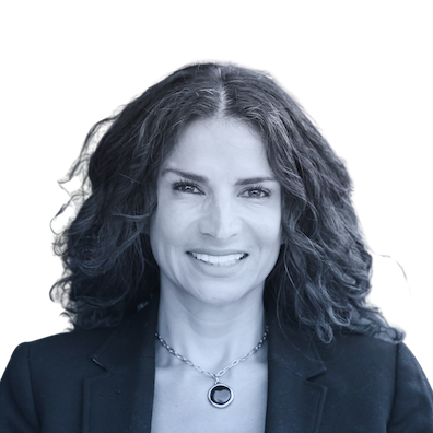 Marie Melgaard Aventi Group Partner photo in black and white
